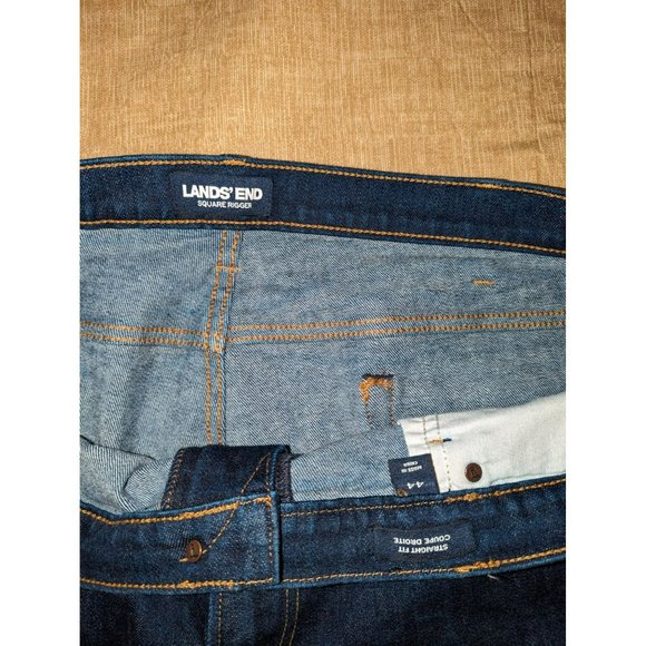 Lands End Men's Square Rigger Jeans size 44 - Picture 4 of 8